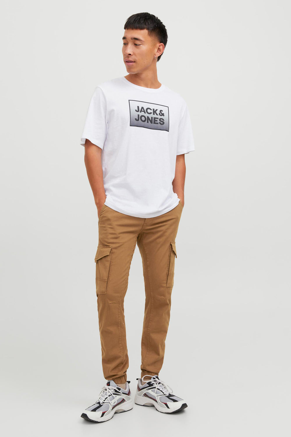 Pantalon cargo Brun - JACK & JONES JEANS INTELLIGENCE
