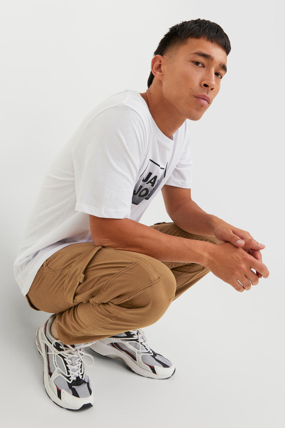 Pantalon cargo Brun - JACK & JONES JEANS INTELLIGENCE