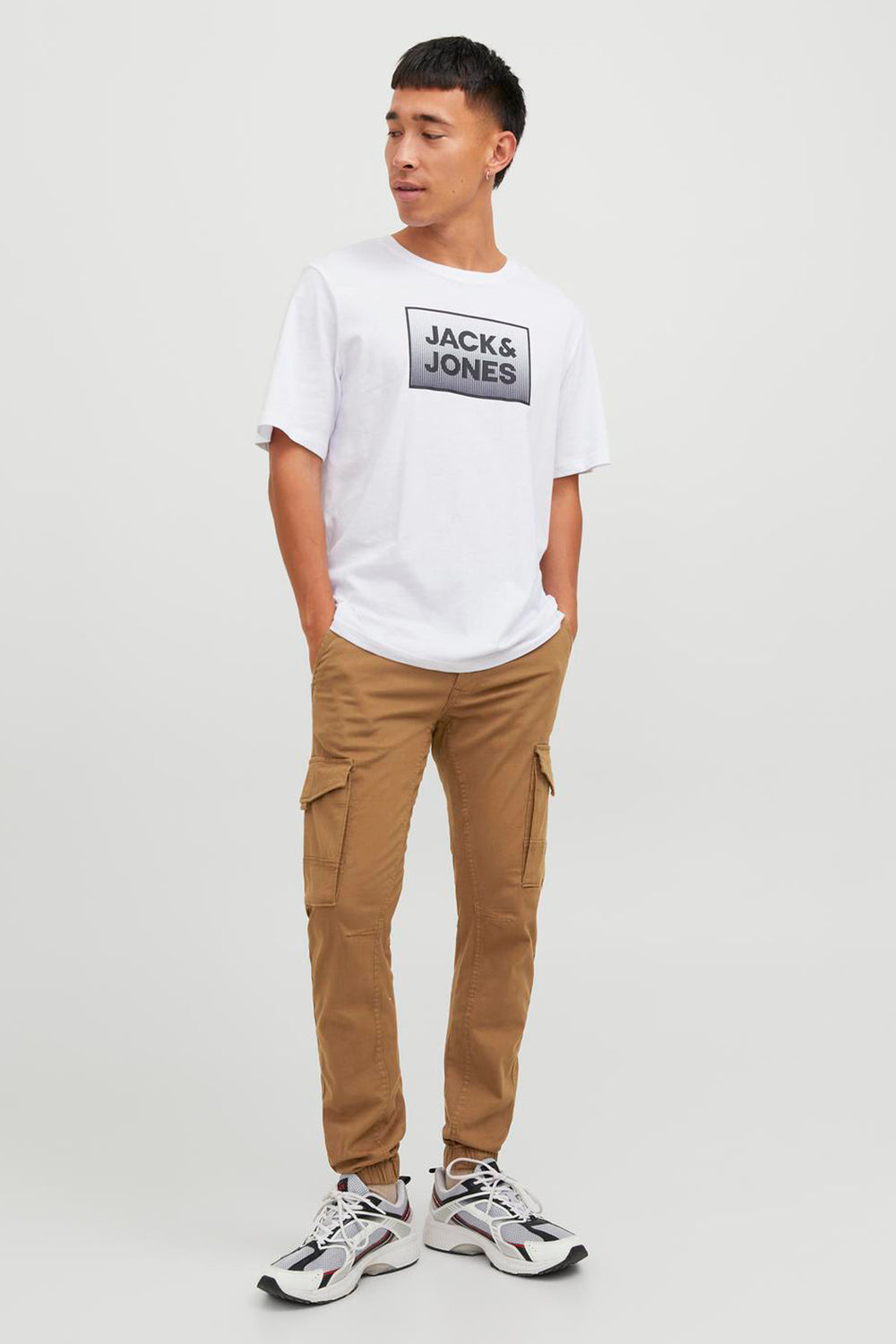 Pantalon cargo Brun - JACK & JONES JEANS INTELLIGENCE