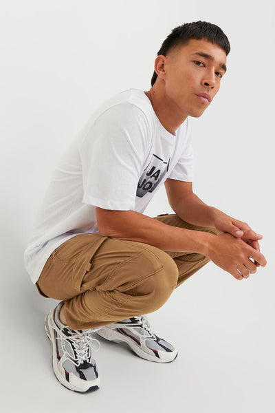 Pantalon cargo Brun - JACK & JONES JEANS INTELLIGENCE