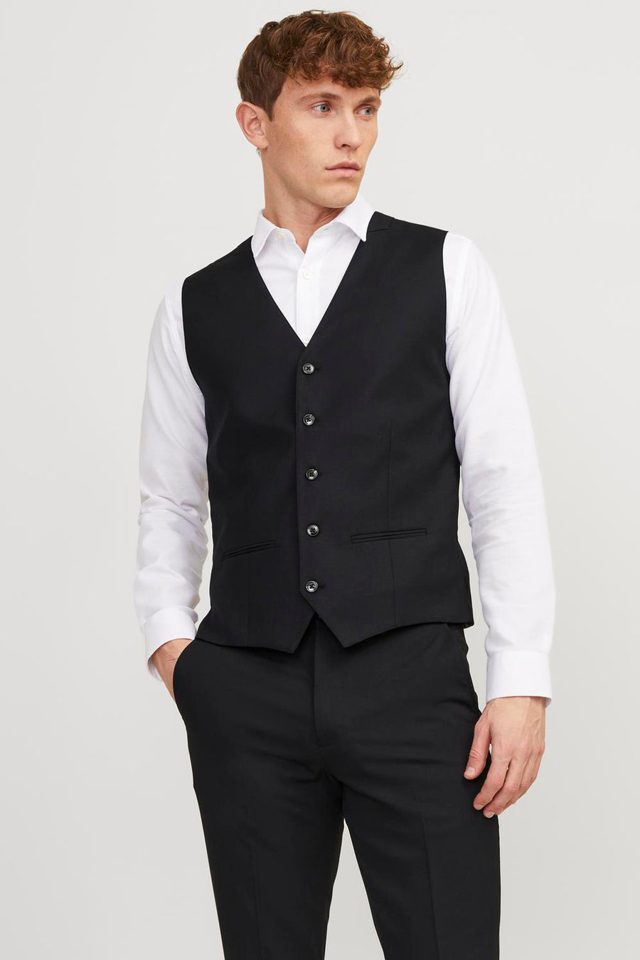 Gilet zwart - PREMIUM by JACK & JONES