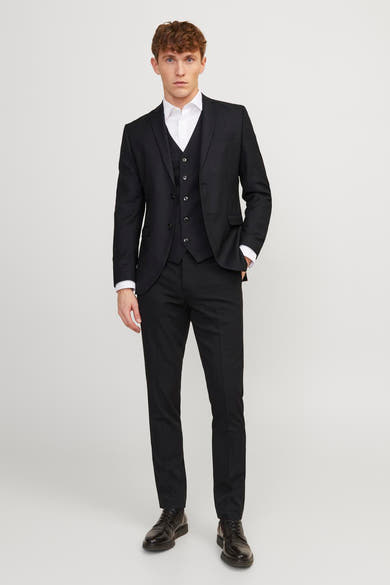 Gilet zwart - PREMIUM by JACK & JONES