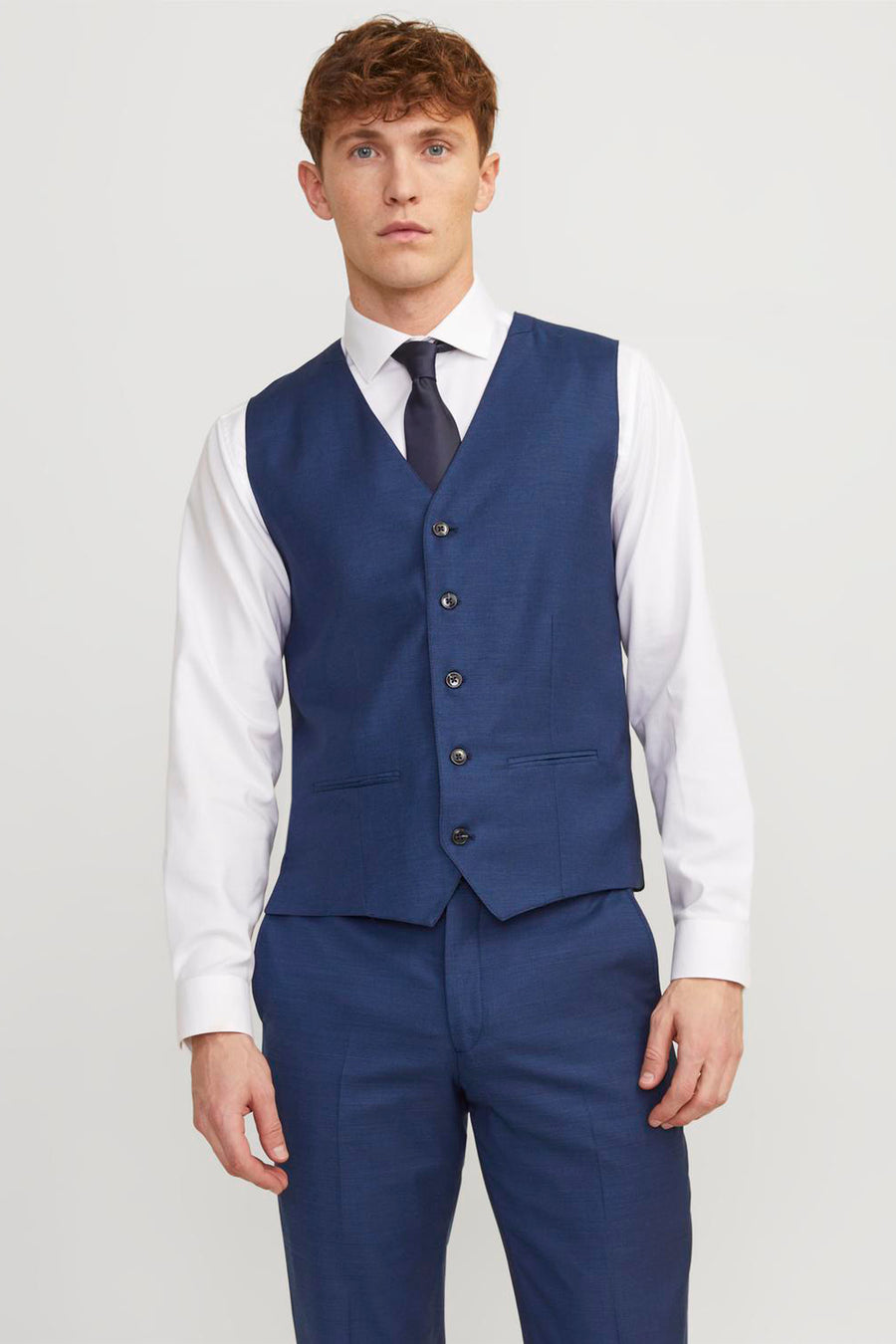 Gilet bleu - PREMIUM by JACK & JONES