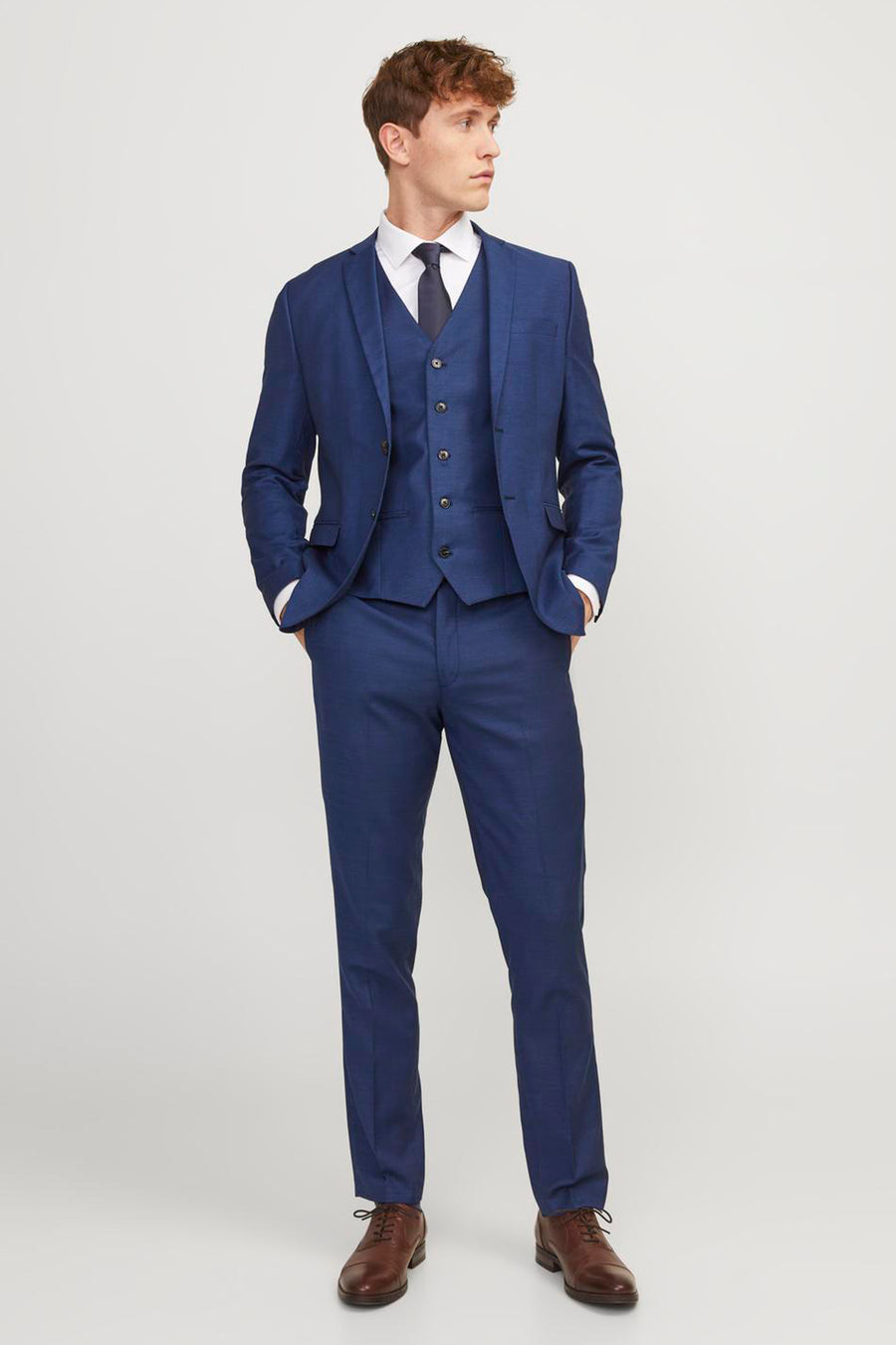 Gilet bleu - PREMIUM by JACK & JONES