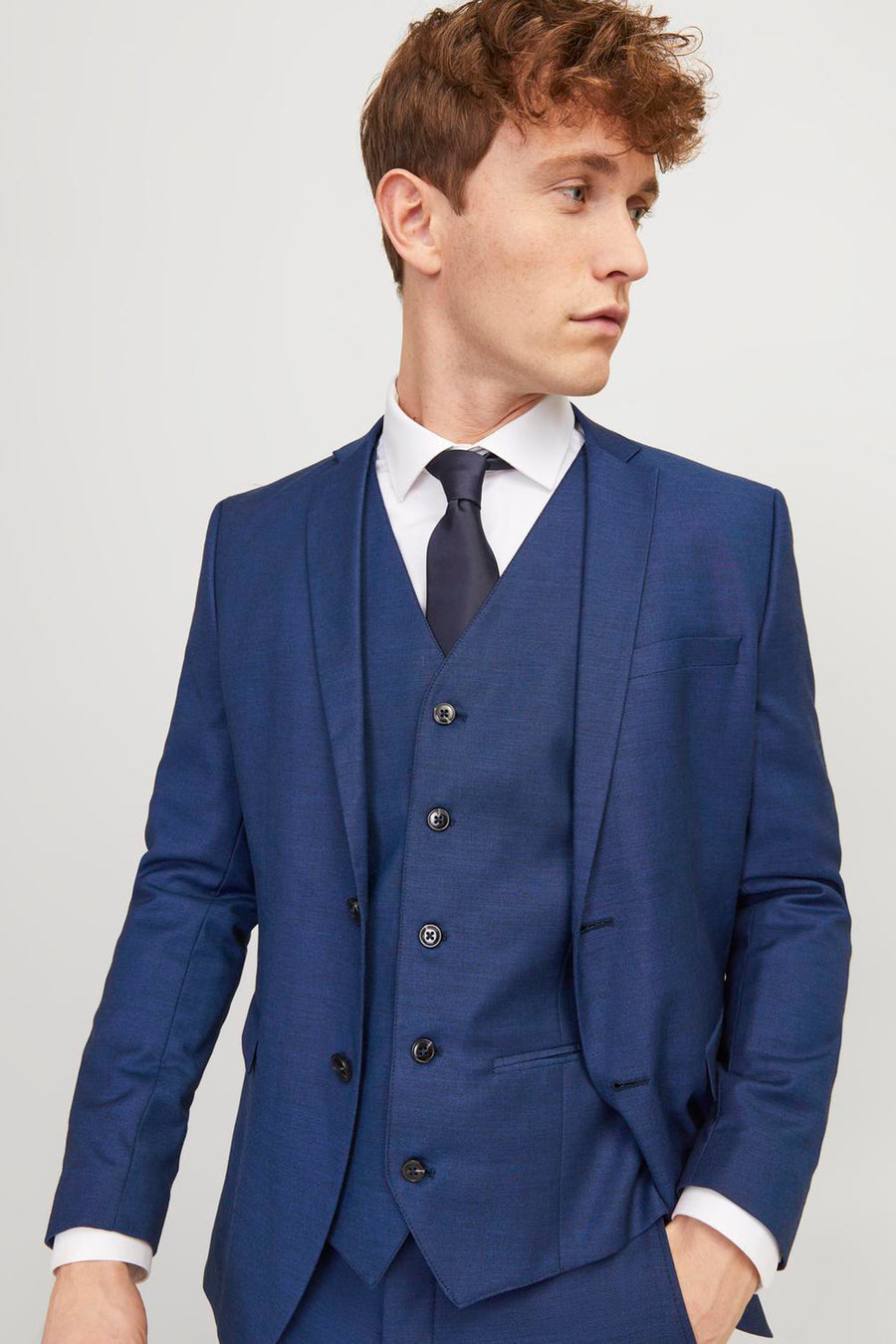 Gilet bleu - PREMIUM by JACK & JONES