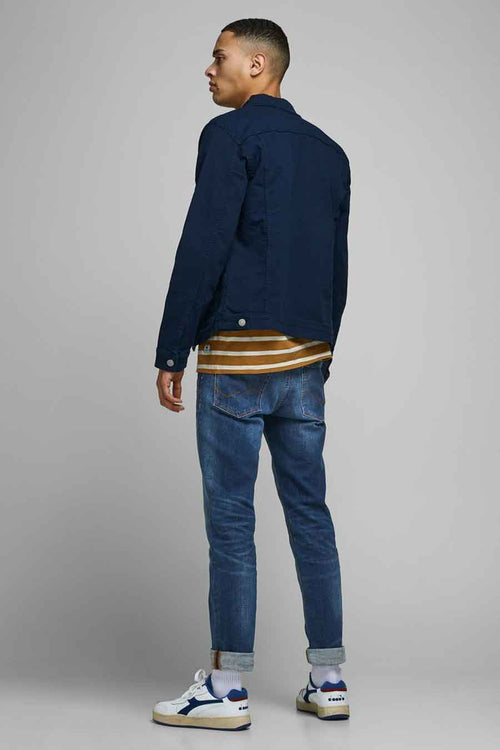 Jeans slim MID BLUE DENIM - JACK & JONES JEANS INTELLIGENCE