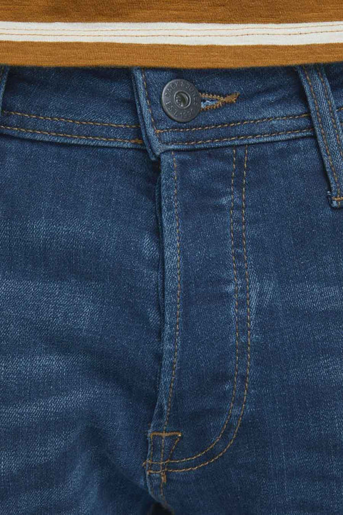 Jeans slim MID BLUE DENIM - JACK & JONES JEANS INTELLIGENCE