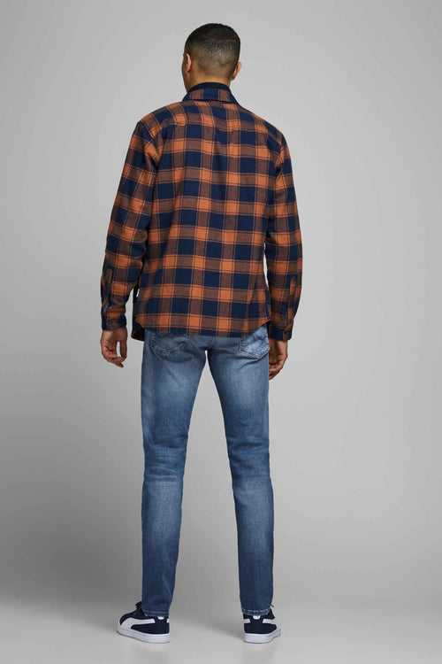Jean slim MID BLUE DENIM - JACK & JONES JEANS INTELLIGENCE