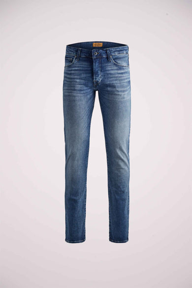 GLENN - mid blue denim