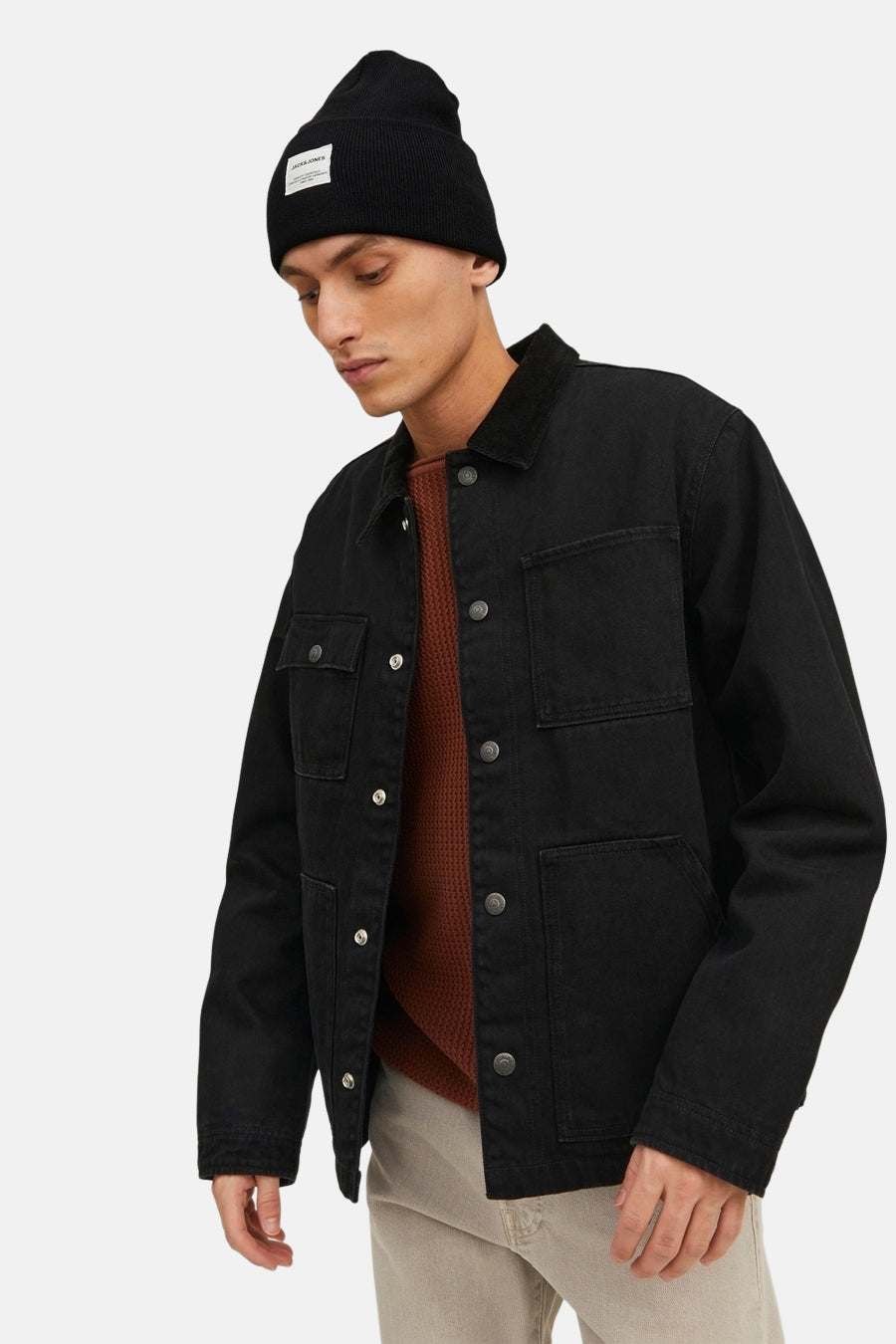 Muts zwart - ACCESSORIES BY JACK & JONES