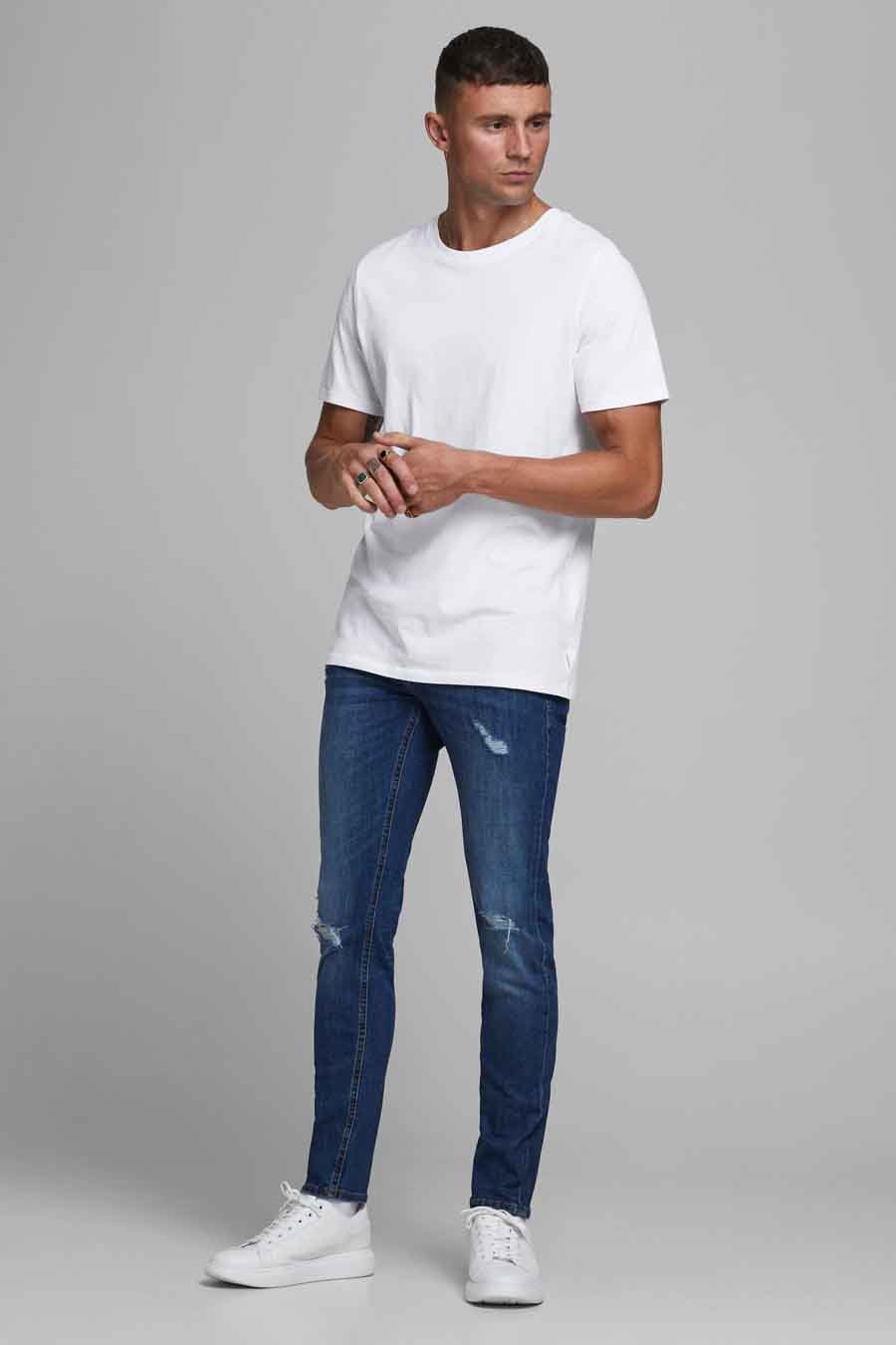 T-shirt (manches courtes) Blanc - JACK & JONES