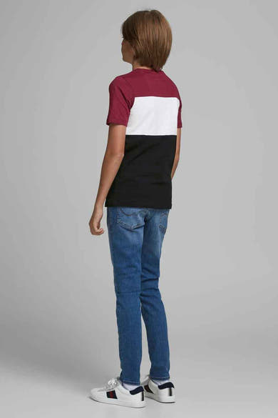 T-shirt met korte mouwen blauw - JACK & JONES KIDS