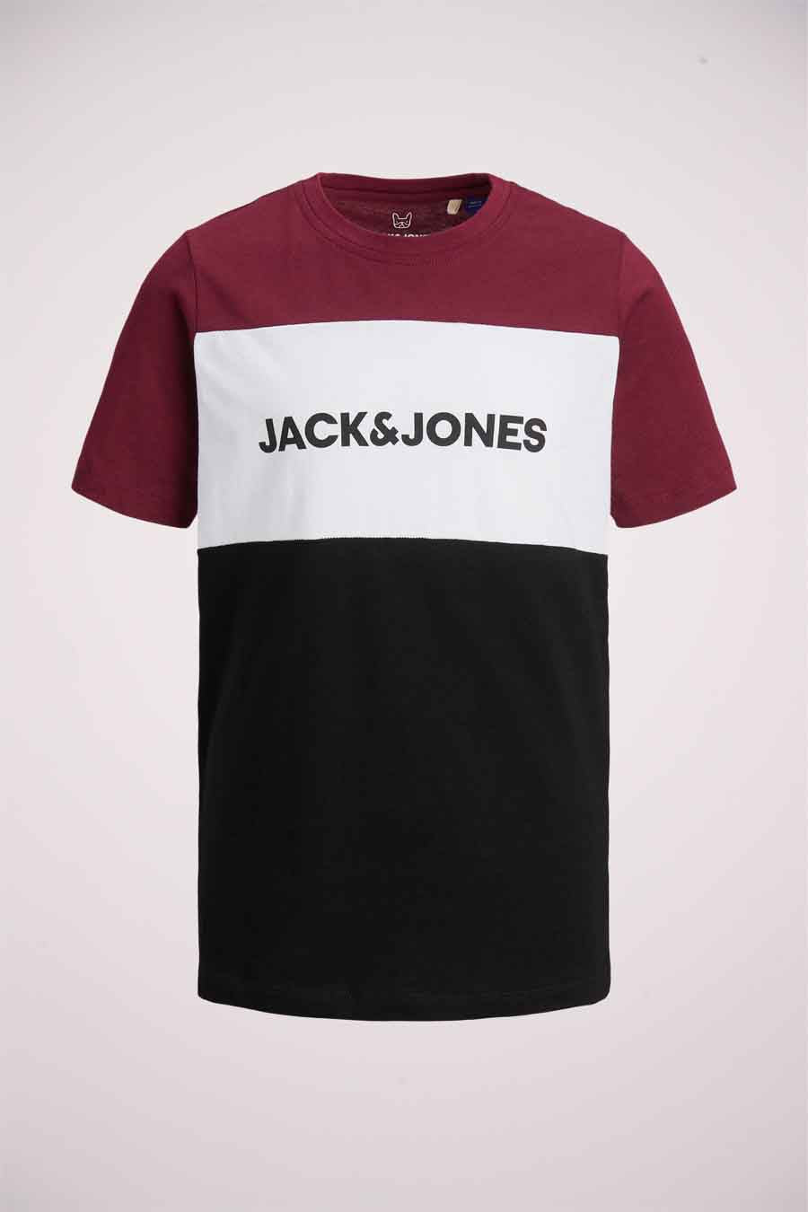 T-shirt met korte mouwen blauw - JACK & JONES KIDS