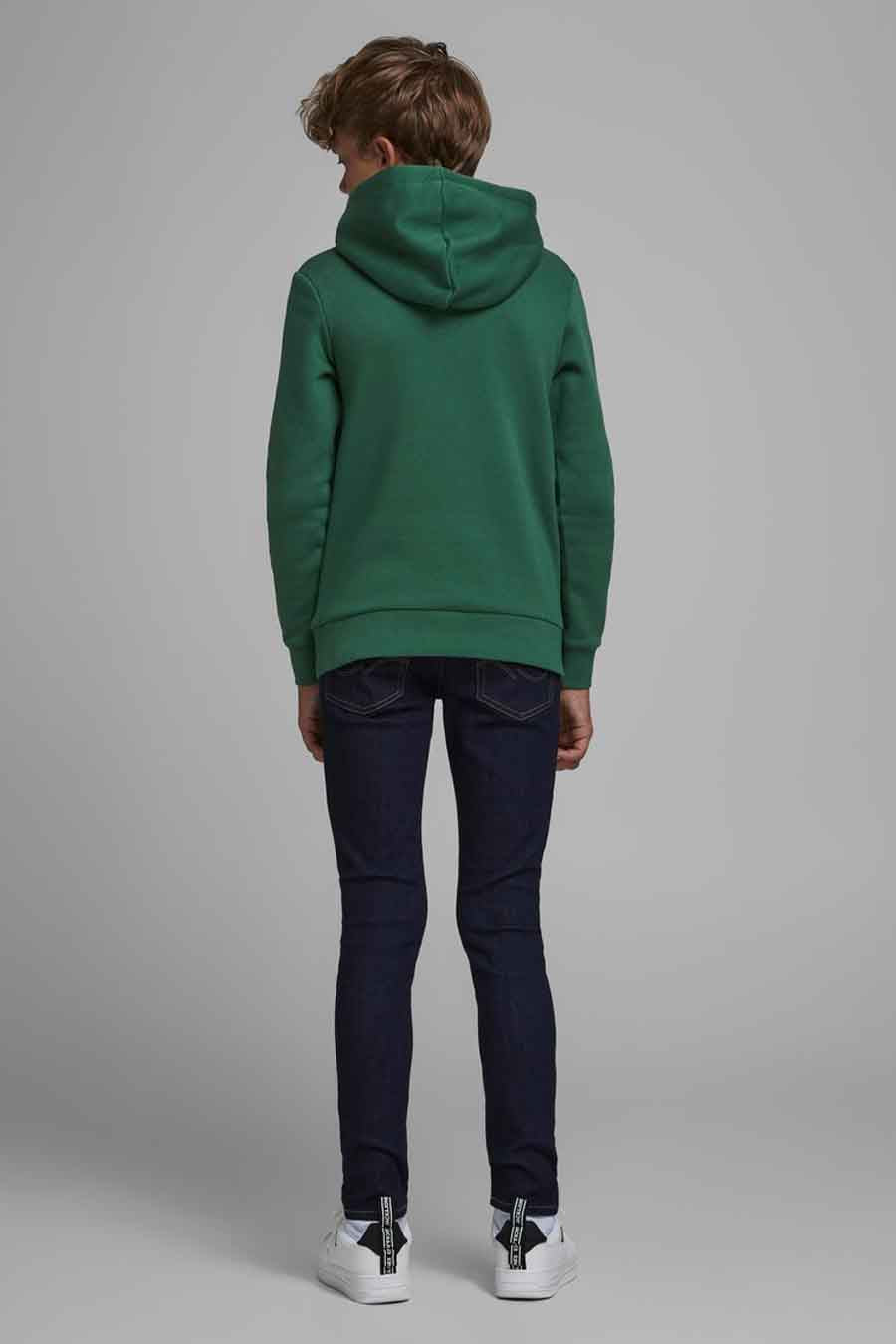 Sweater met kap groen - JACK & JONES KIDS