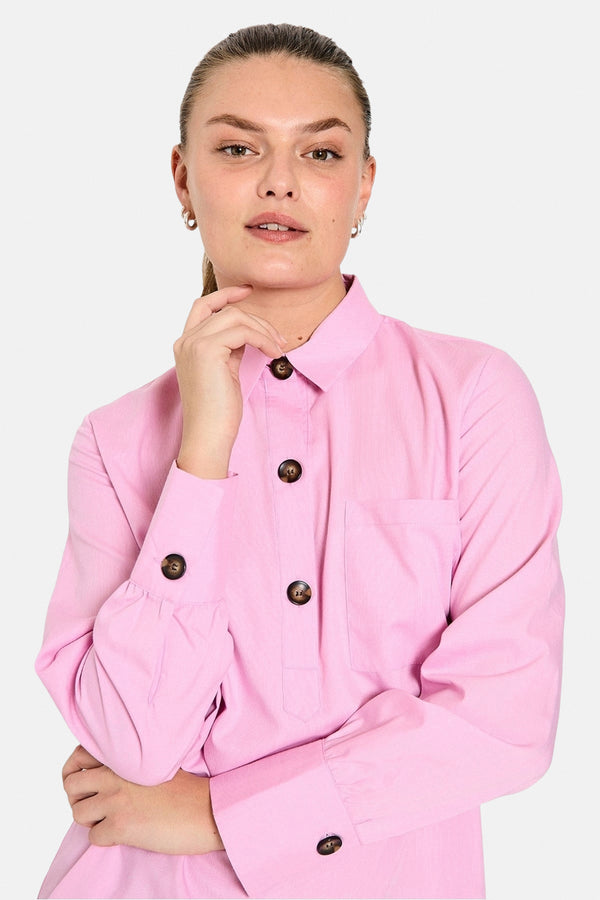 Chemisier (manches longues) Rose - FREEQUENT