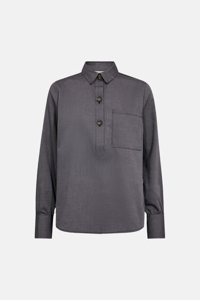 Blouse à manches longues - violet