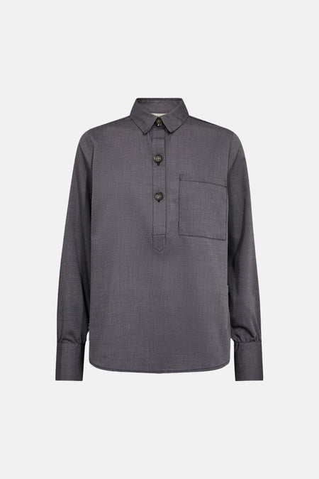 Blouse à manches longues - violet