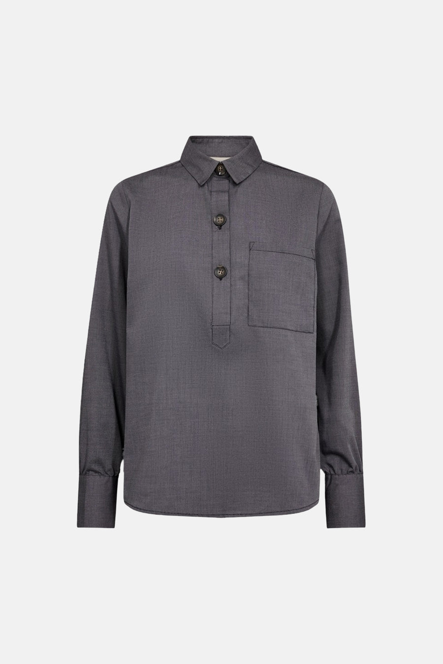 Blouse à manches longues - violet