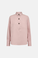 Blouse à manches longues - rose