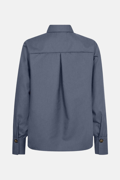 Chemisier (manches longues) bleu - FREEQUENT