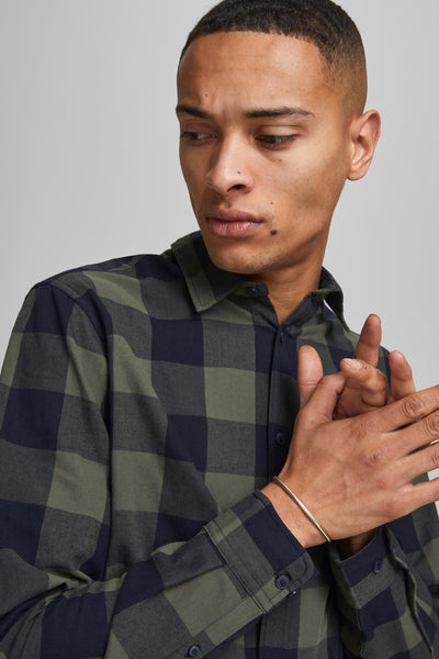 Hemd (lange mouwen) Groen - JACK & JONES