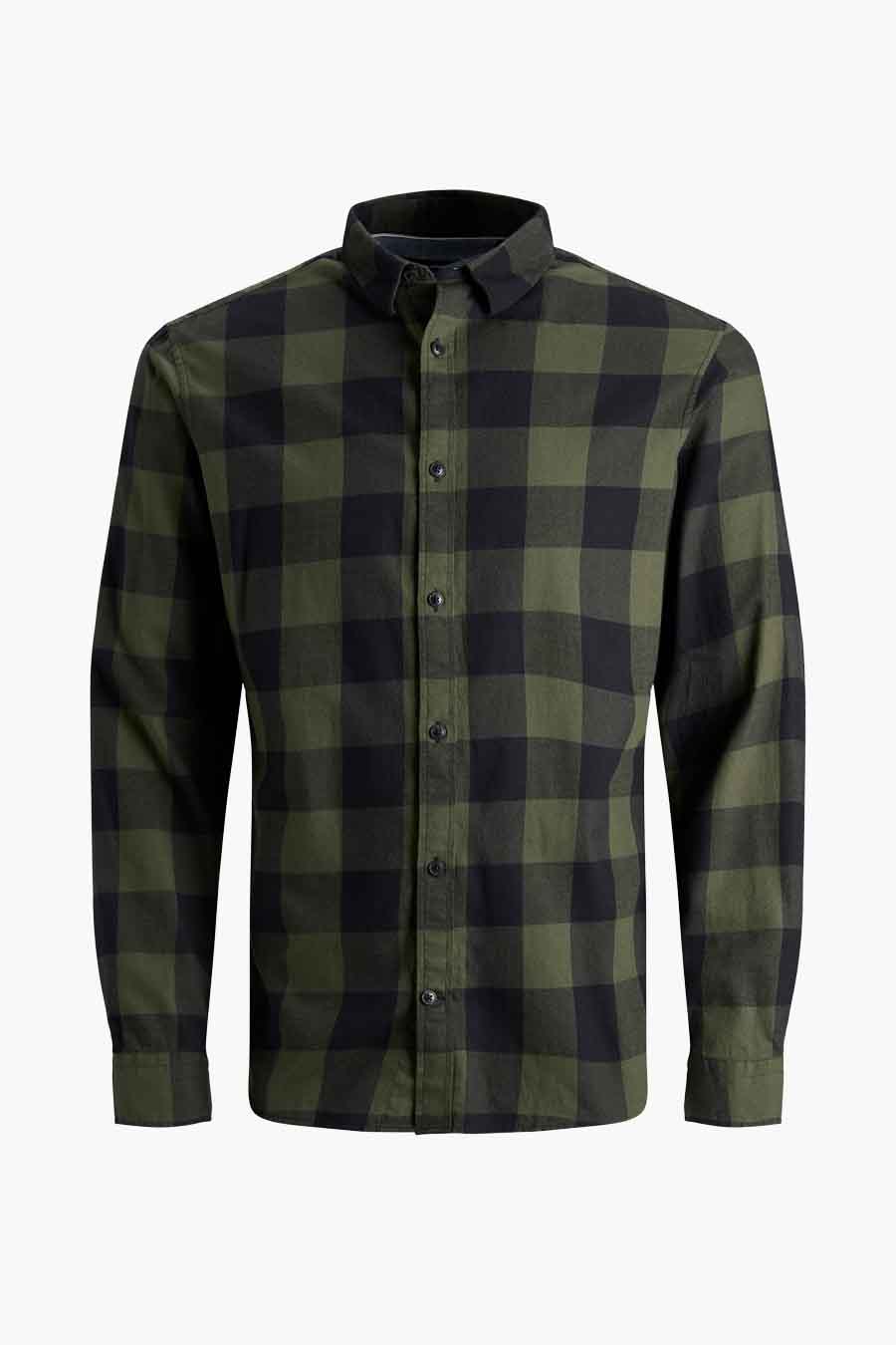 Hemd (lange mouwen) Groen - JACK & JONES