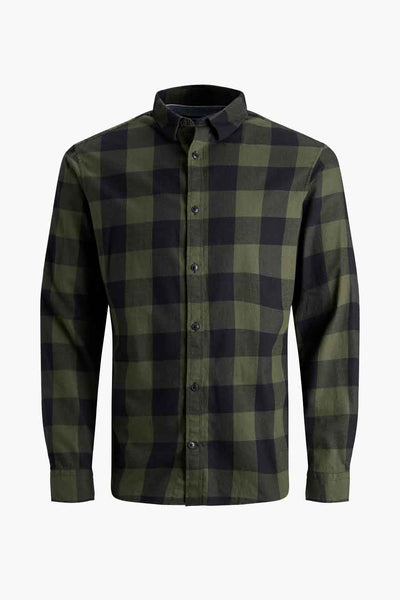 Hemd (lange mouwen) Groen - JACK & JONES