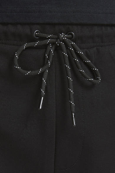 Korte short van JACK & JONES JEANS INTELLIGENCE, met decoratief trekkoord met patroon.