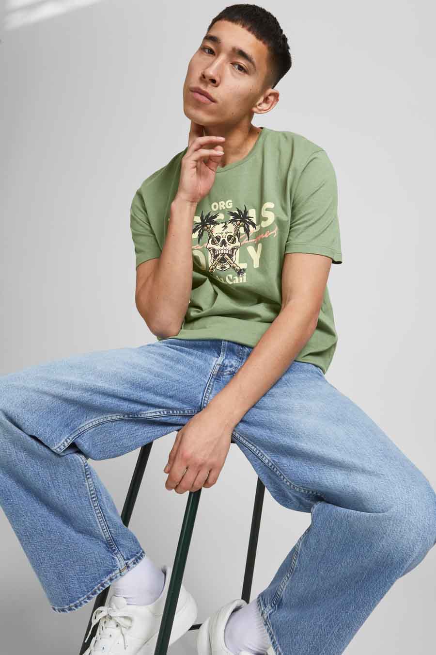 T-shirt - blauw