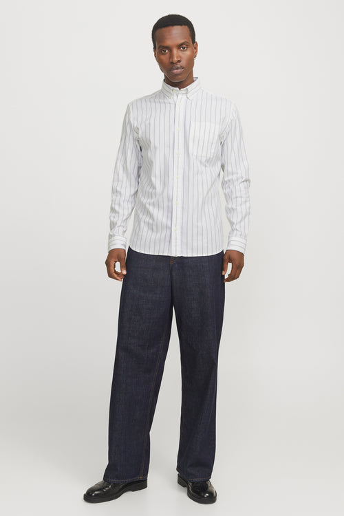 Chemise (manches longues) Blanc - PREMIUM BY JACK & JONES