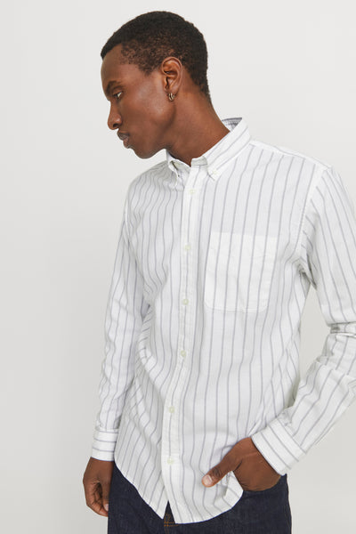 Hemd (lange mouwen) Wit - PREMIUM BY JACK & JONES