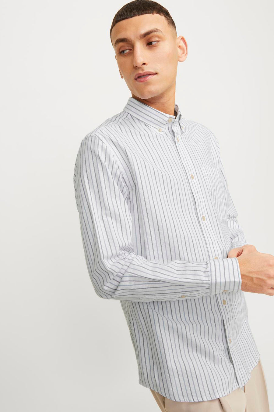 Hemd (lange mouwen) Blauw - PREMIUM BY JACK & JONES