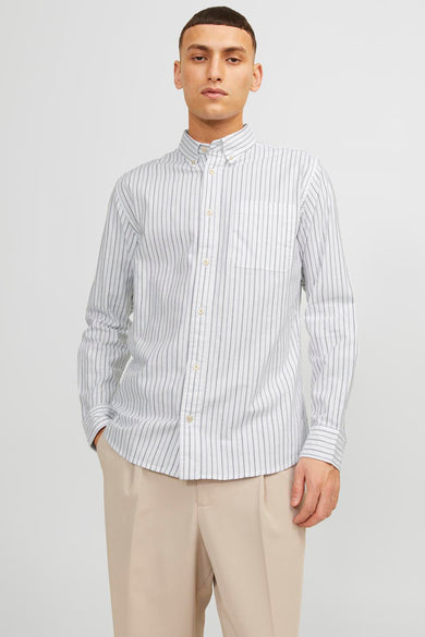 Hemd met lange mouwen - blauw