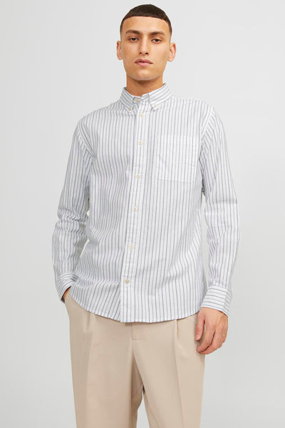 Hemd (lange mouwen) Blauw - PREMIUM BY JACK & JONES