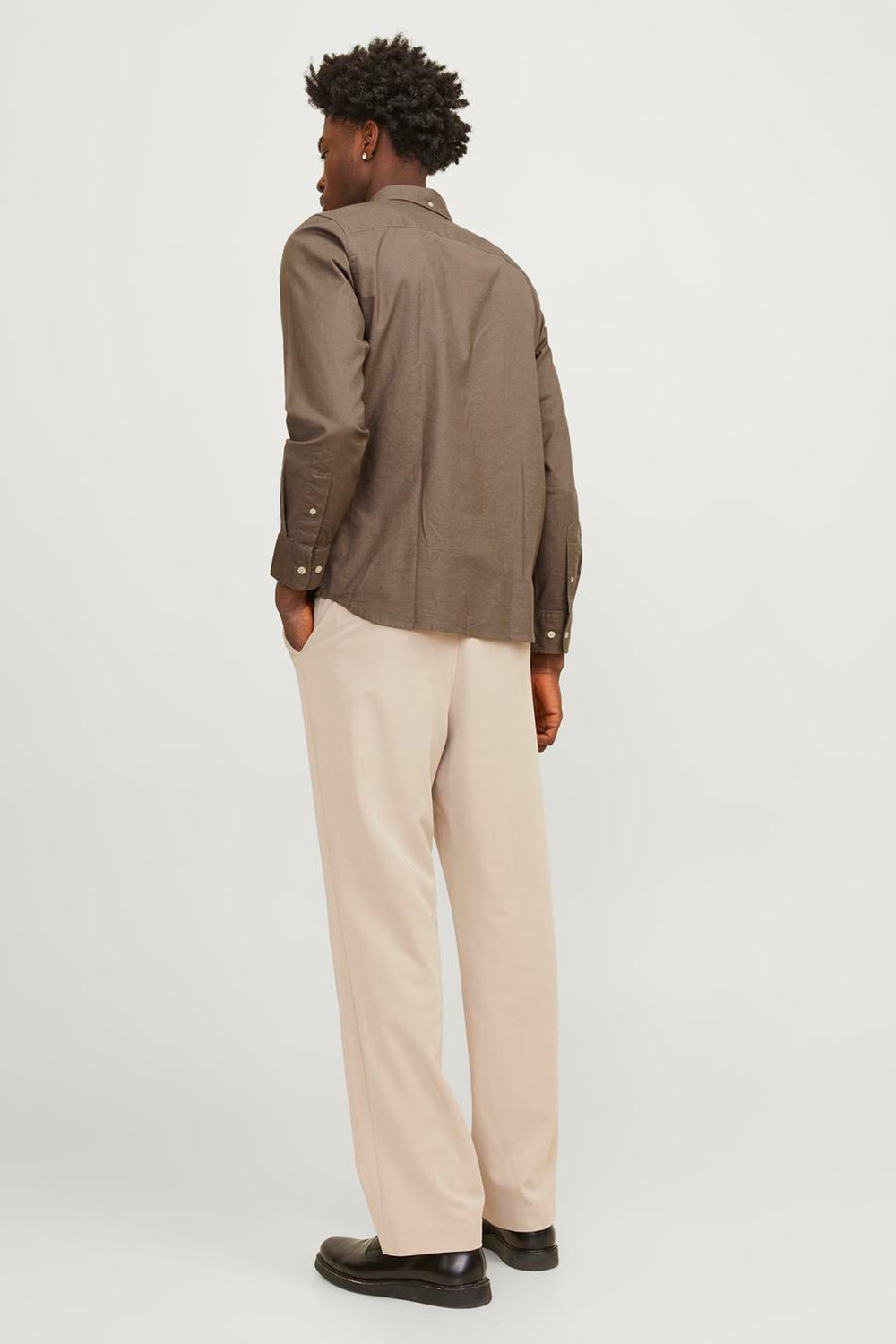 Hemd (lange mouwen) Bruin - PREMIUM BY JACK & JONES