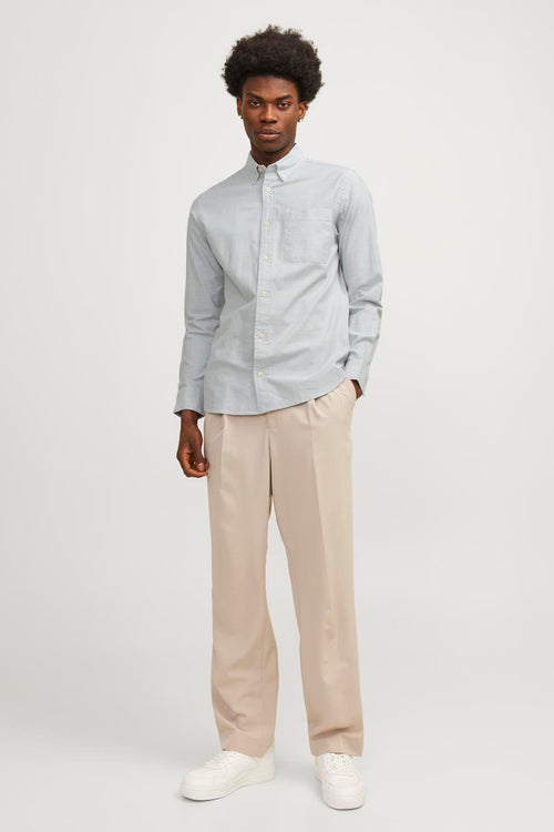 Chemise (manches longues) Vert - PREMIUM BY JACK & JONES