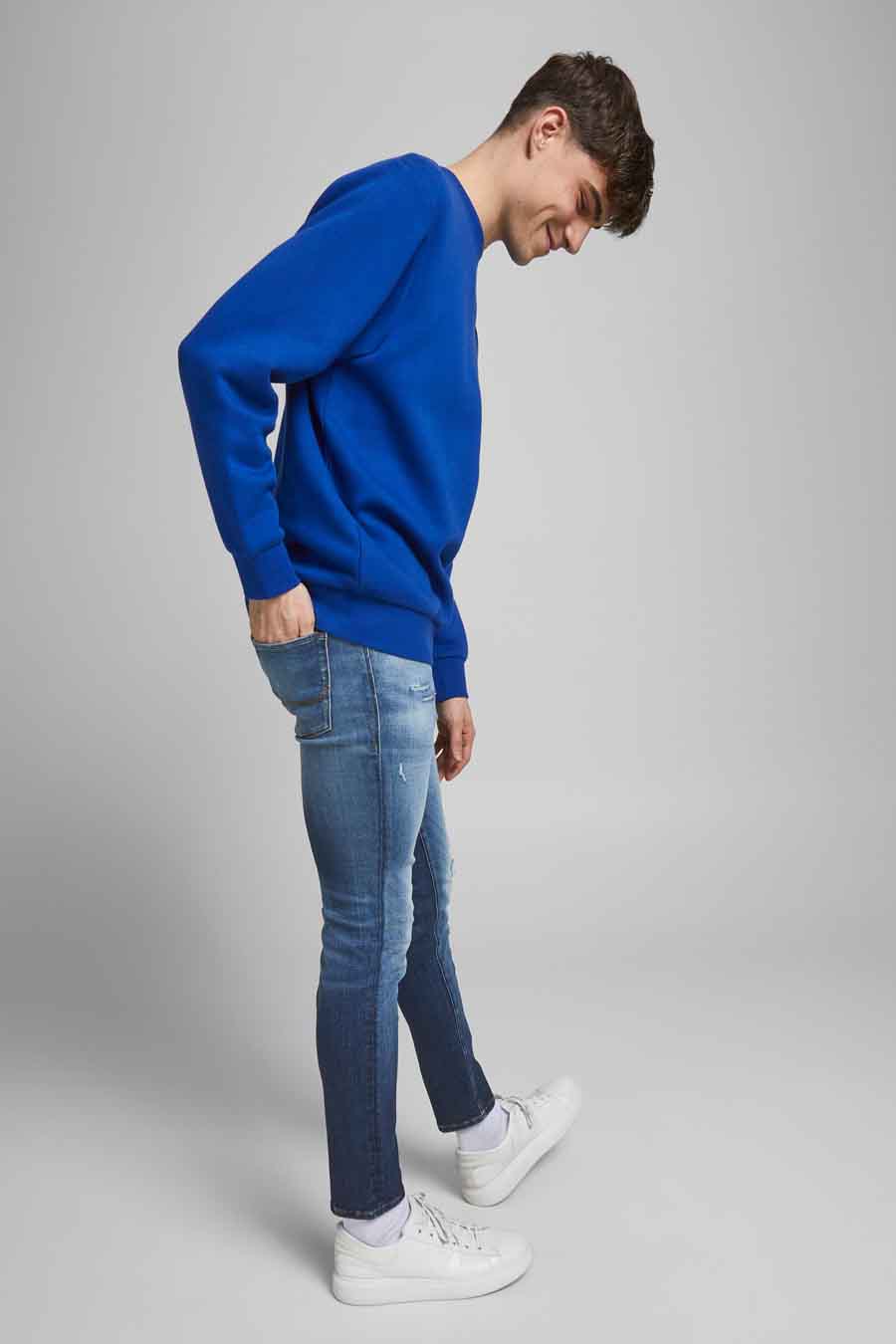 Jean skinny - bleu