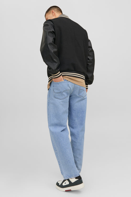 Jeans wide MID BLUE DENIM - JACK & JONES JEANS INTELLIGENCE