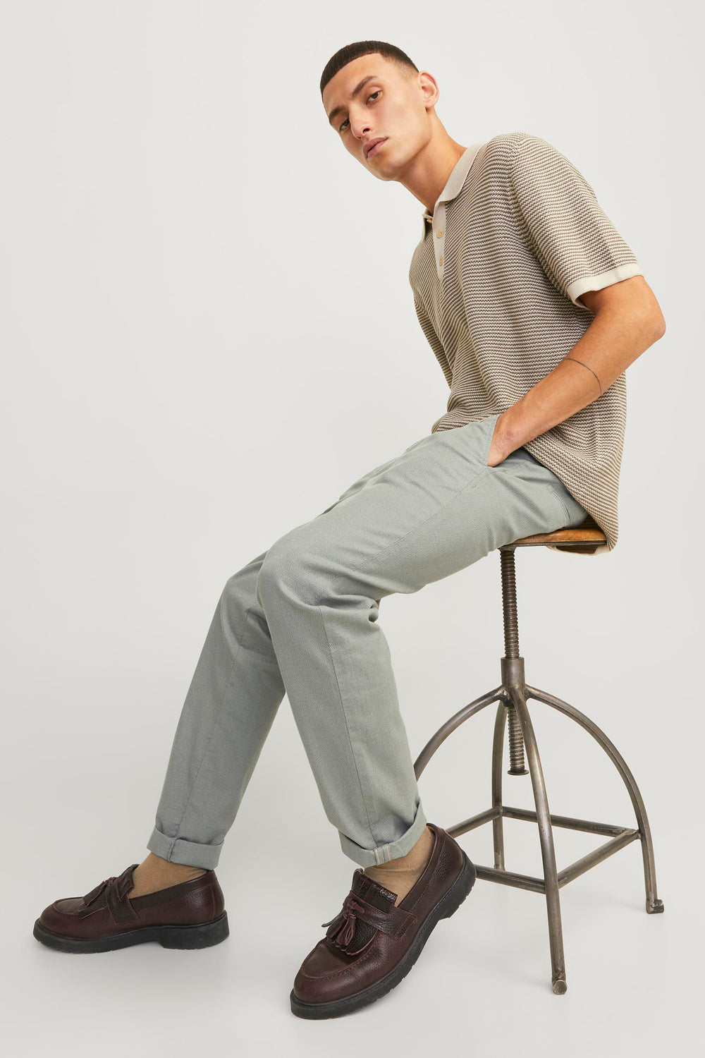 Chino Vert - JACK & JONES JEANS INTELLIGENCE