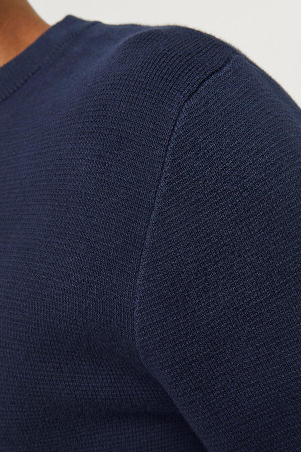 Trui met ronde hals Blauw - PREMIUM BY JACK & JONES
