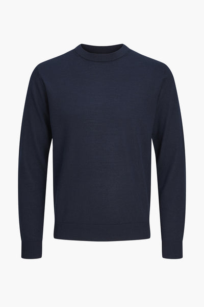 Trui met ronde hals Blauw - PREMIUM BY JACK & JONES
