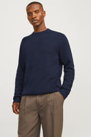 Trui met ronde hals Blauw - PREMIUM BY JACK & JONES