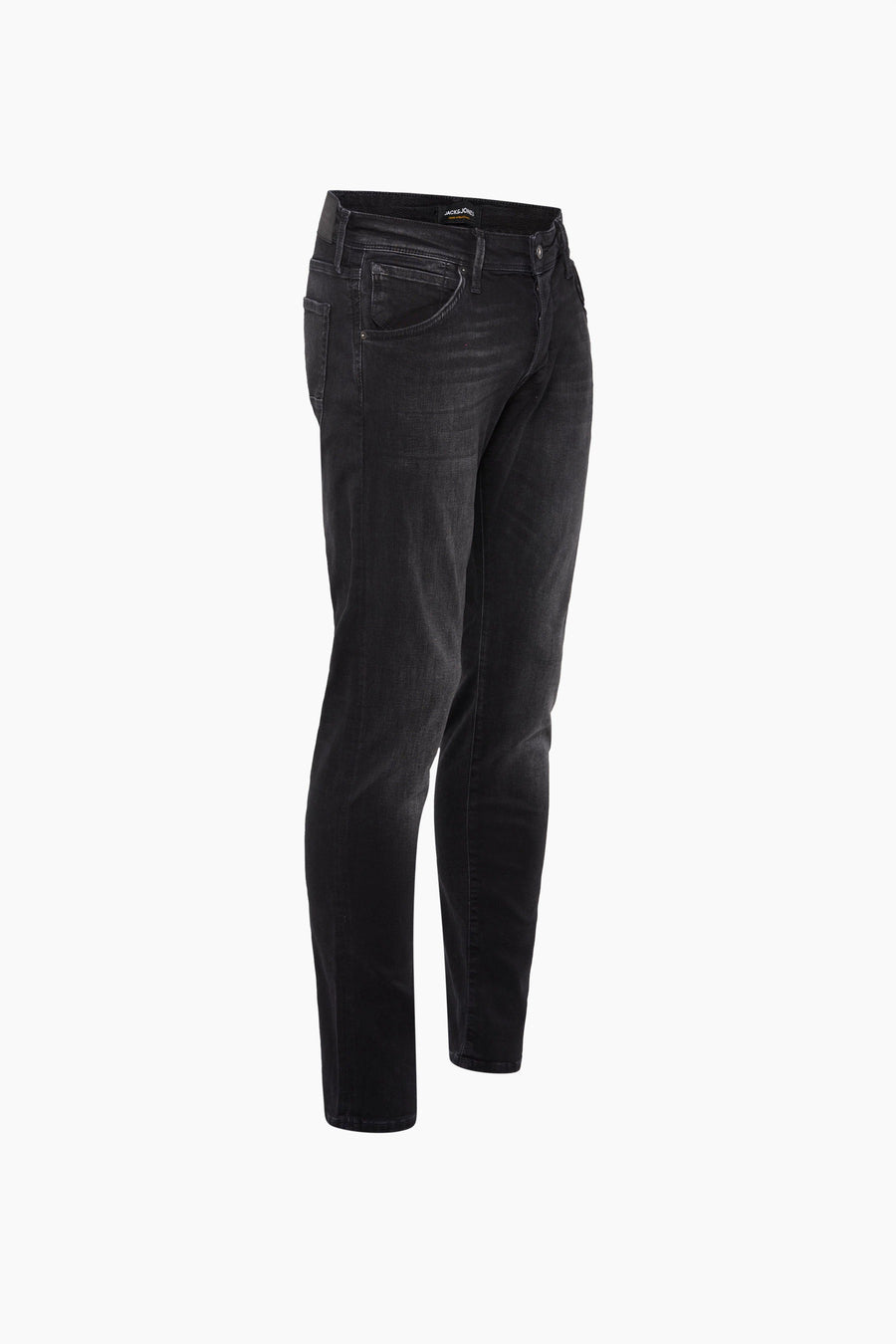 Grijze slim fit jeans van JACK & JONES JEANS INTELLIGENCE, subtiele wassing en moderne pasvorm.