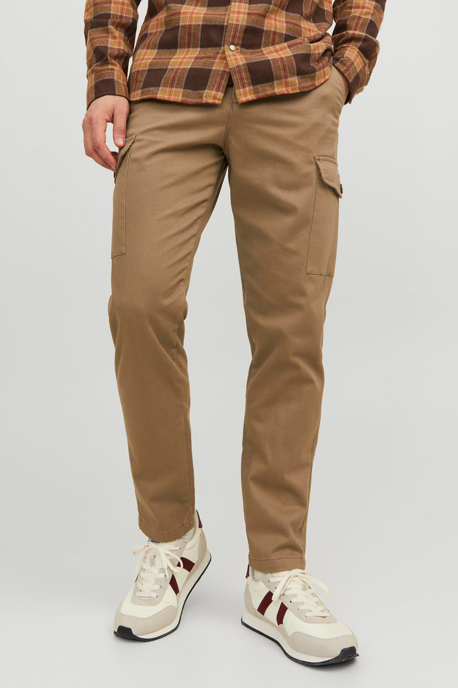 Pantalon cargo Brun - JACK & JONES JEANS INTELLIGENCE