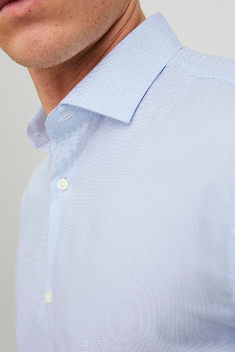 Hemd met lange mouwen - blauw