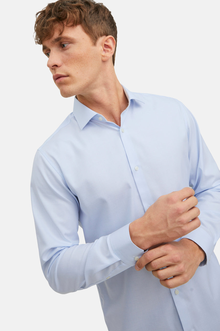 Hemd met lange mouwen - blauw