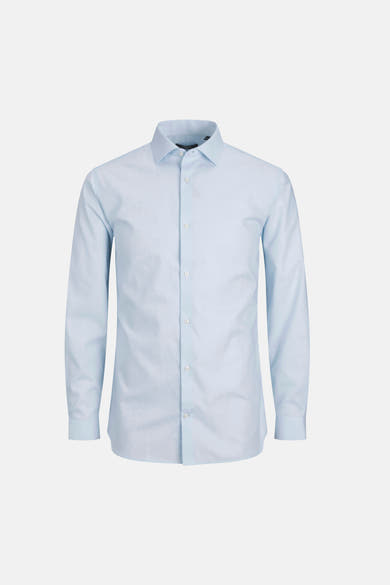 Hemd met lange mouwen - blauw
