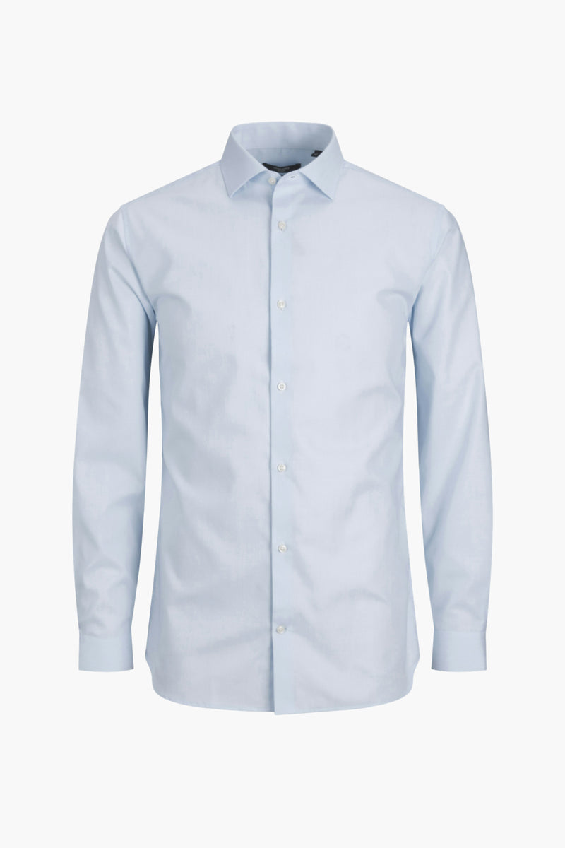 Hemd met lange mouwen - blauw