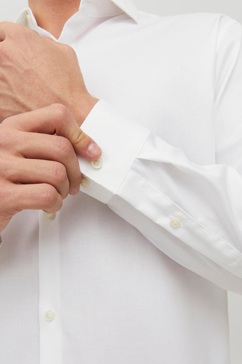 Hemd met lange mouwen - wit