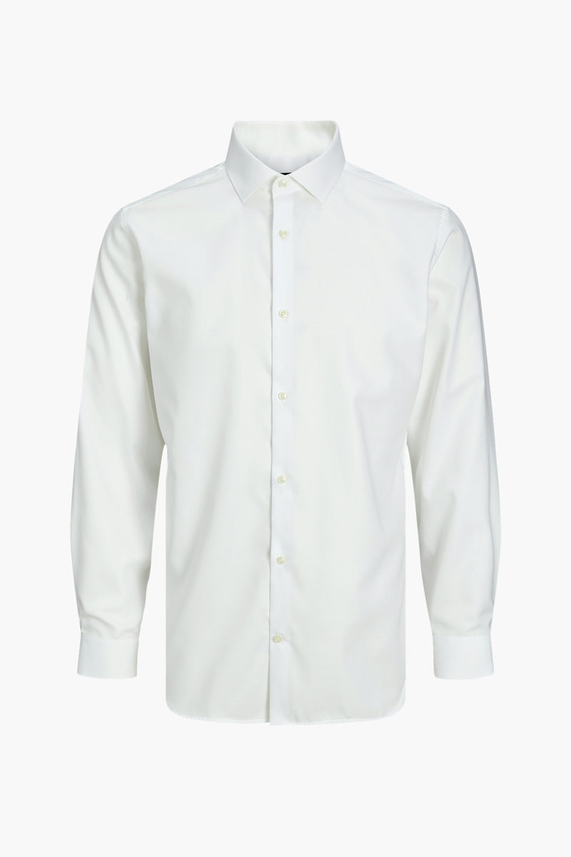 Hemd met lange mouwen - wit